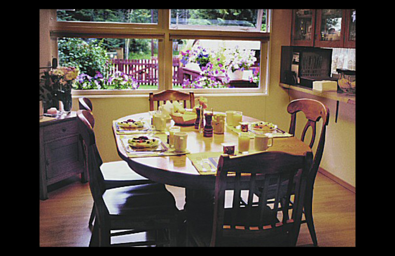 Breakfast at Banff Avenue Bed & Breakfast.