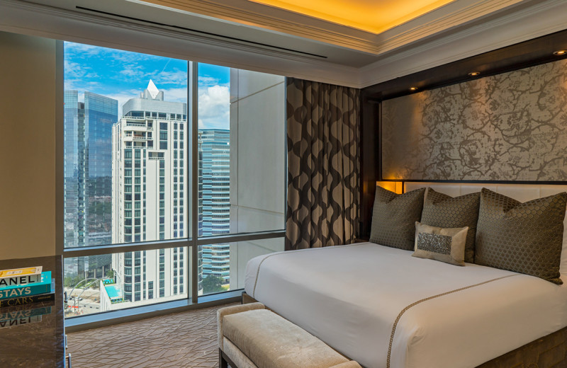 Guest bedroom at The Post Oak at Uptown Houston.