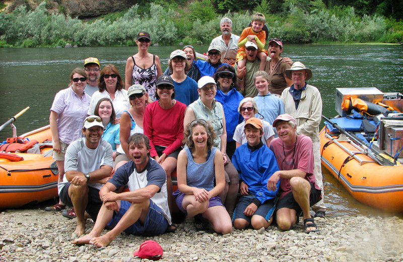 Groups at Morrison's Rogue River Lodge.