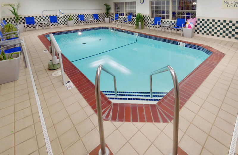 Indoor pool at TownePlace Suites Joplin.