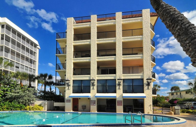 Rental pool at El Presidente Condos.