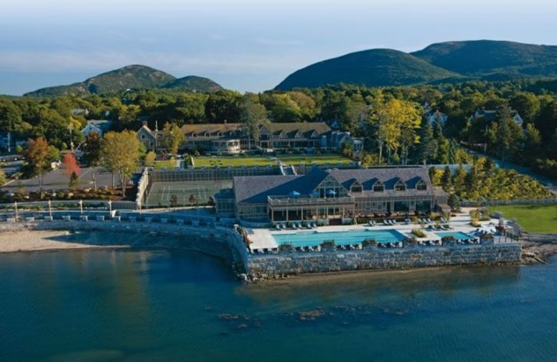 Aerial View of Harborside Hotel