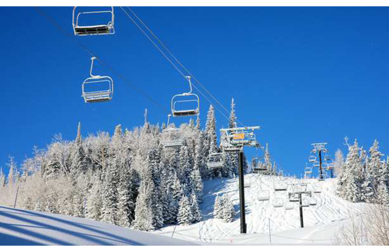 Ski lifts at Grand Lodge at Brian Head.