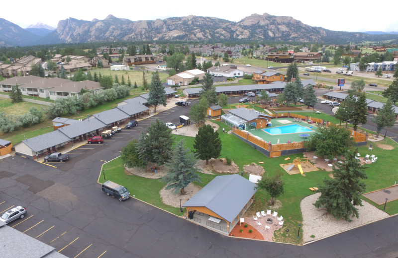 Aerial view of Murphy's Resort.