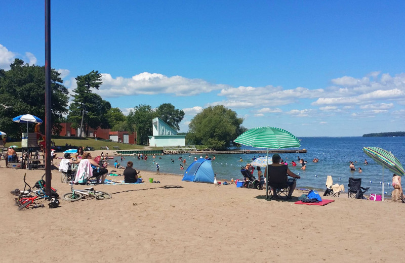 Beach near Stone Gate Inn.