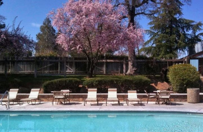 Outdoor pool at Far Horizons 49er Village.