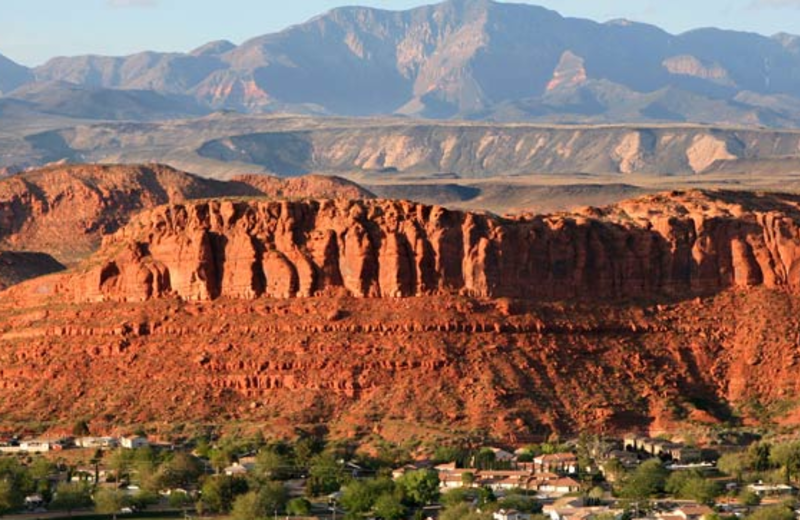 Mountain view at The Inn at St. George.