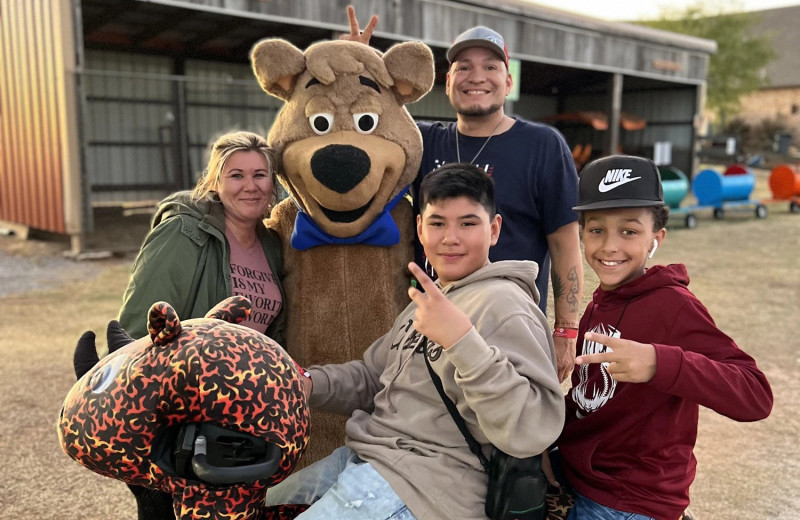 Animal Rydables at Yogi Bear's Jellystone Park Wichita Falls.