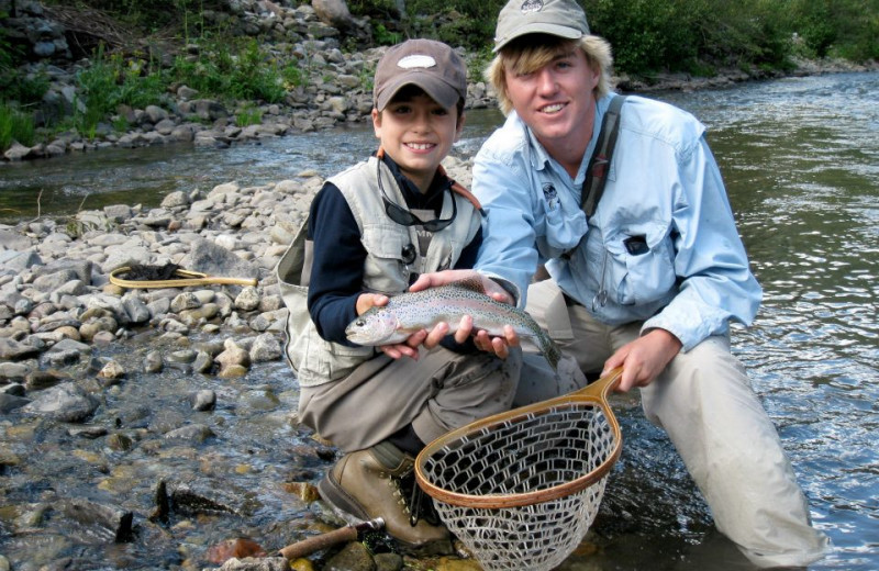 Fishing activity arranged by Lumiere Hotel in Telluride