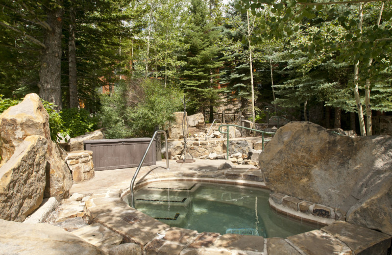 Vacation rental hot tubs at Cabin and Company.