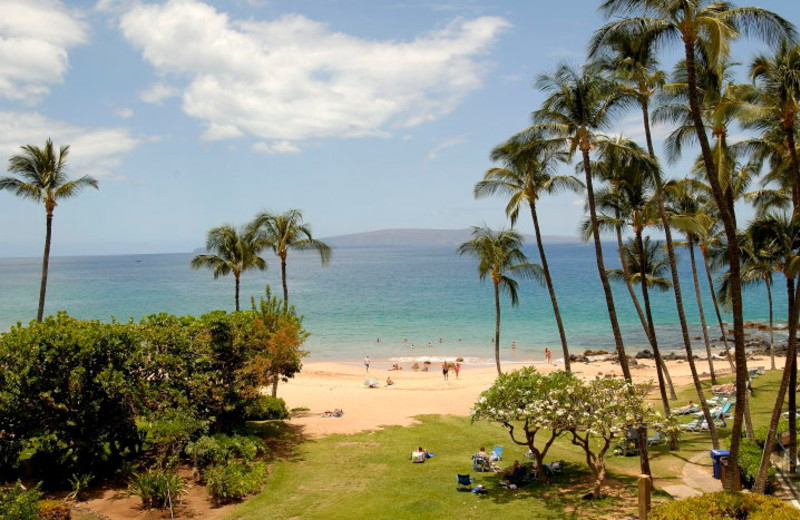 The beach at Mana Kai Maui.