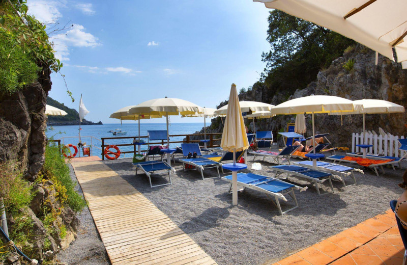 Castle beach at Luxury Castle Hire.