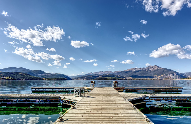 Dillon Reservoir near Majestic Lodging.