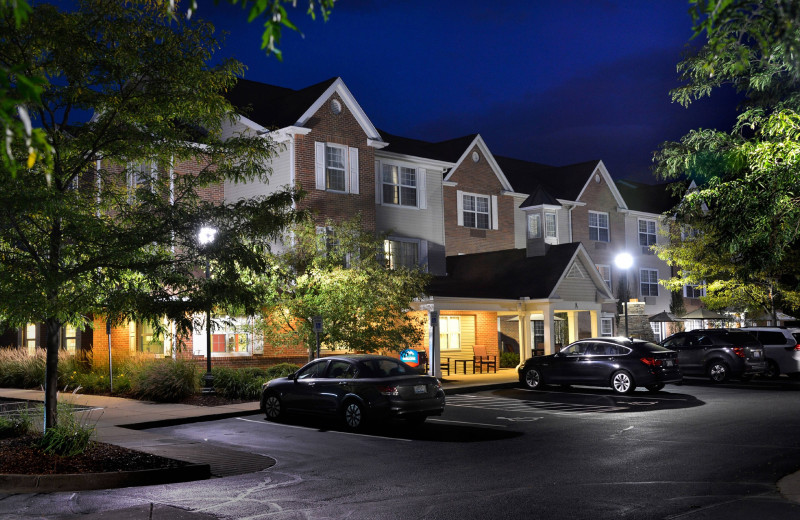 Exterior view of TownePlace Suites East Lansing.