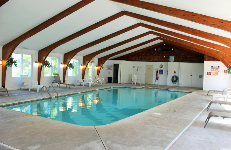 Outdoor pool at Windrifter Resort.