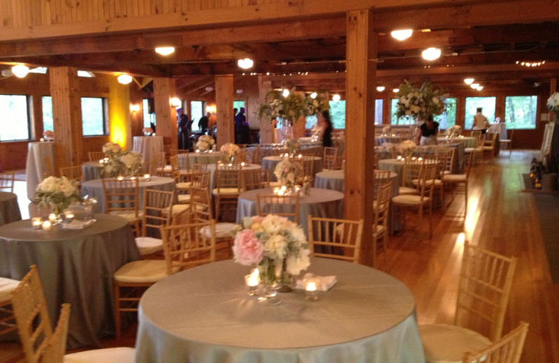 Wedding reception at Rockywold-Deephaven Camps.