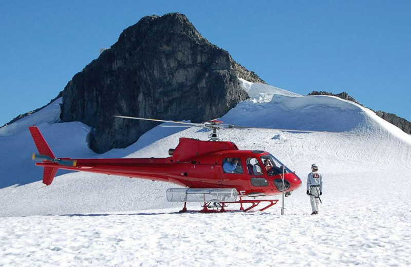 Helicopter rides at Four Seasons Resort Whistler.