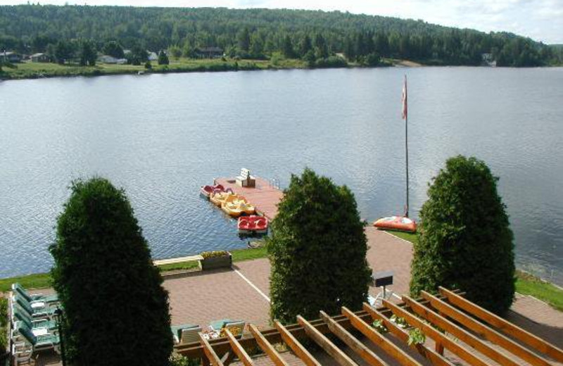 The lake at The Couples Resort.