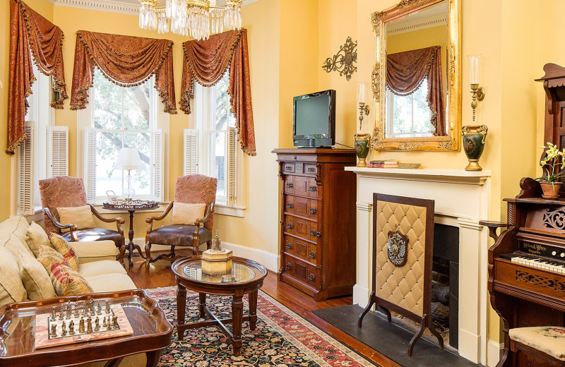 Living room at Broughton Street.