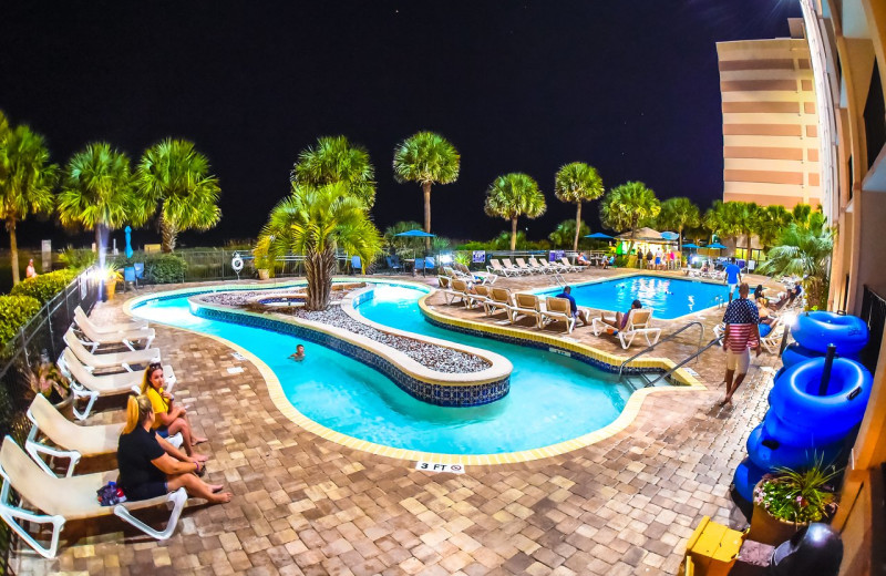 Pool at Sandcastle Oceanfront Resort at the Pavilion.