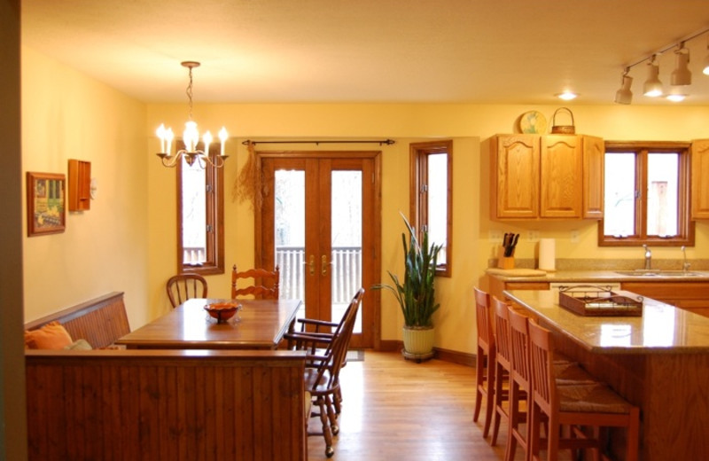 Interior view of Fox Glove Lodge.