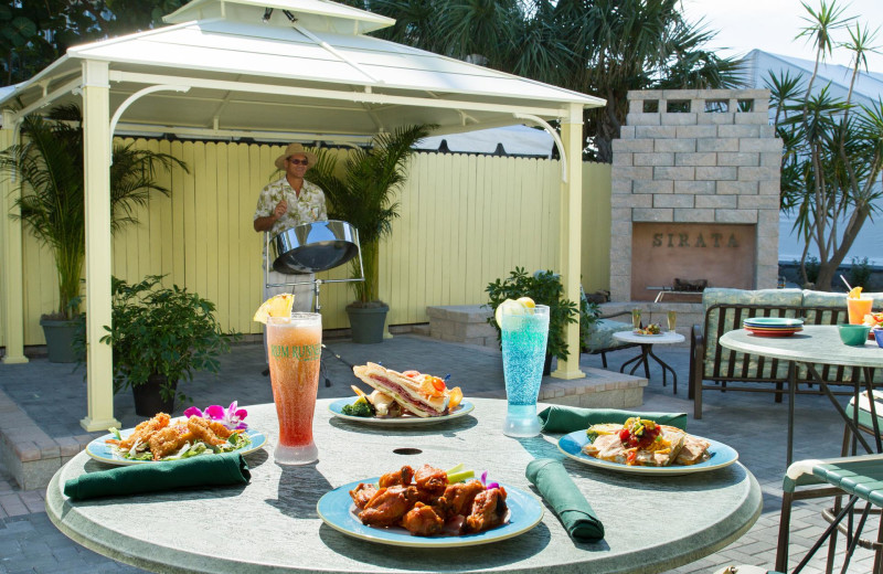 Dining at Sirata Beach Resort.