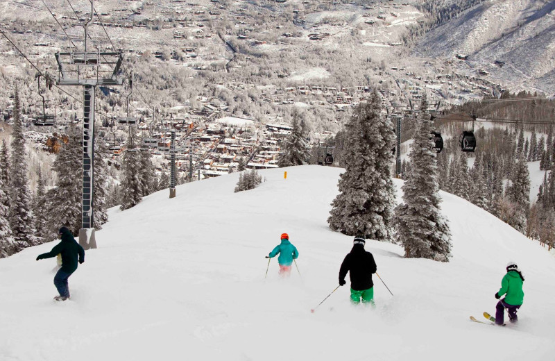 Skiing at Inn at Aspen.