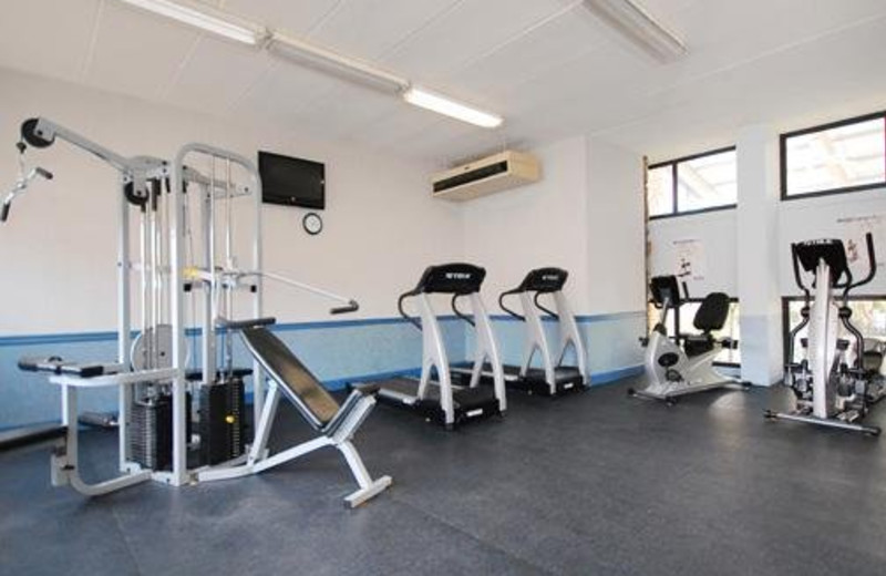 Fitness center at Quality Inn Boardwalk Ocean City.
