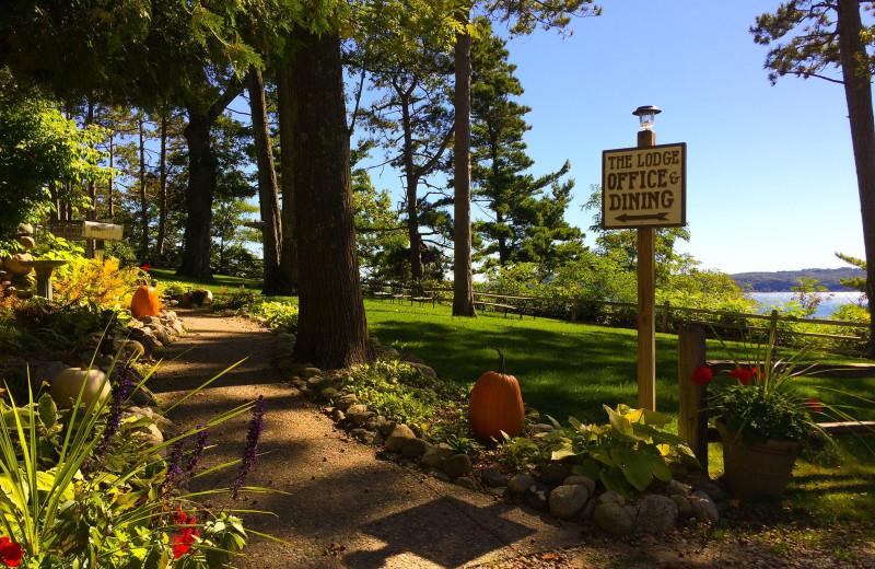 Grounds at Chimney Corners Resort.