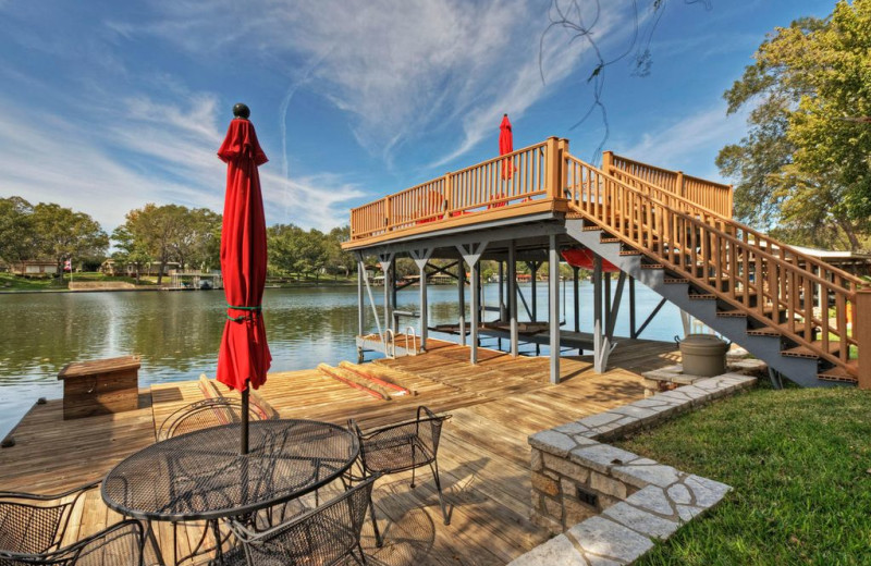 Rental beach at Eastbank River Respite.