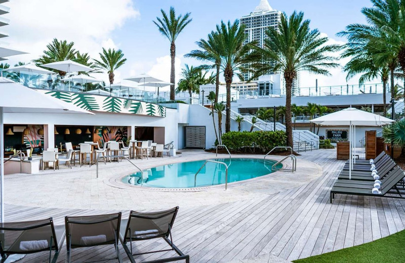 Outdoor pool at Eden Roc Miami Beach.