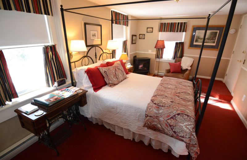 Carriage house room at Birchwood Inn.