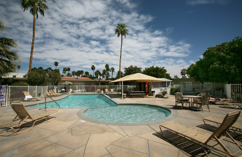 Outdoor pool at Tuscany Manor Resort.