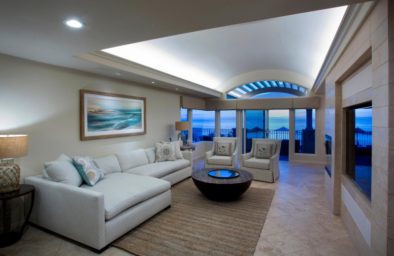 Guest room at Sunset Cove Villas.