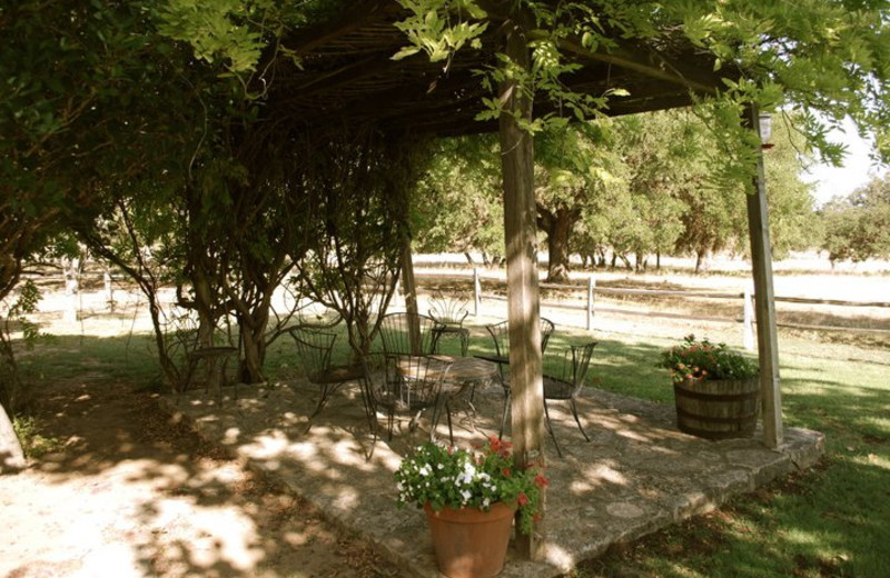 Porch at Settlers Crossing.