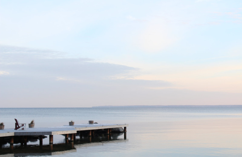 Dock view at The Briars.