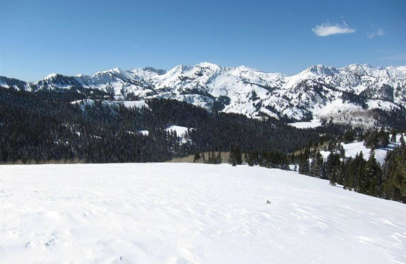 Mountains at Chateau Aprés Lodge.