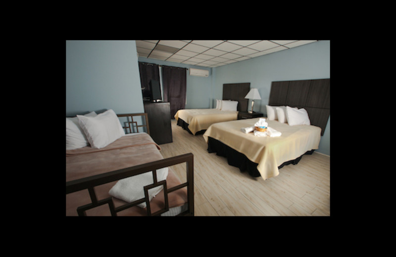 Guest room at Hotel Charlee.
