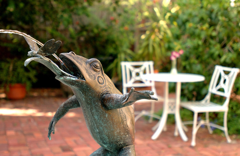 Outdoor Garden and Courtyard at The Gardens Hotel