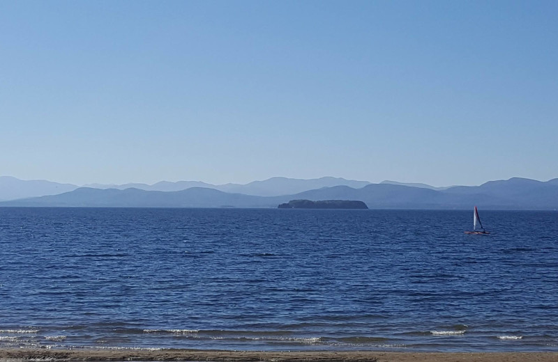 Beach near Stowe Meadows.