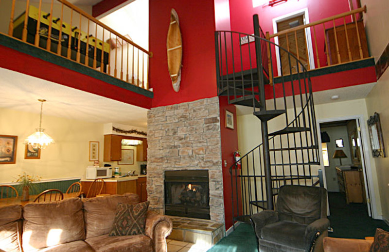 Interior View at Baskins Creek Cabin Rentals 