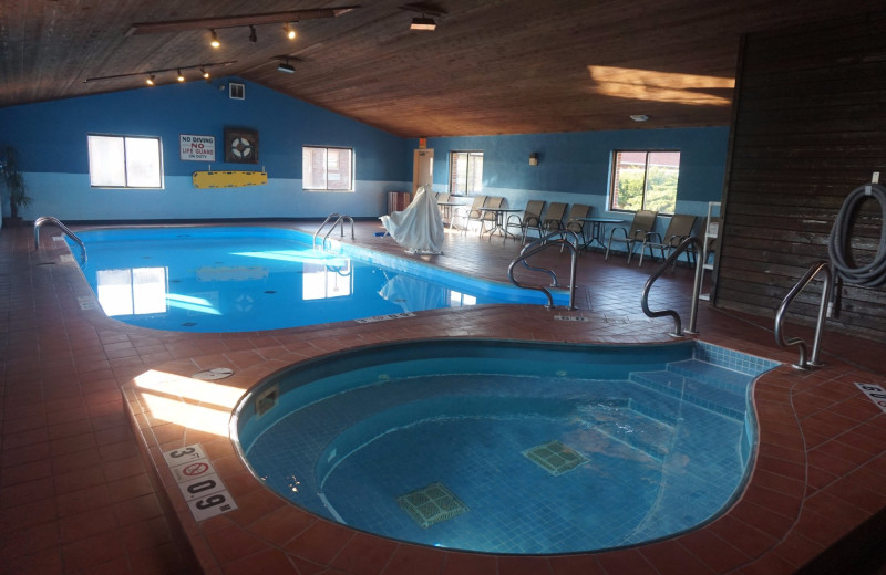 Indoor pool at Bellevue Hotel 