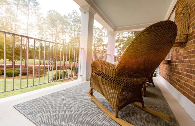 Porch at Pinehurst Resort.