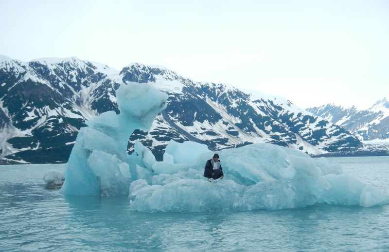 Glacier at Glacier Bear Lodge.