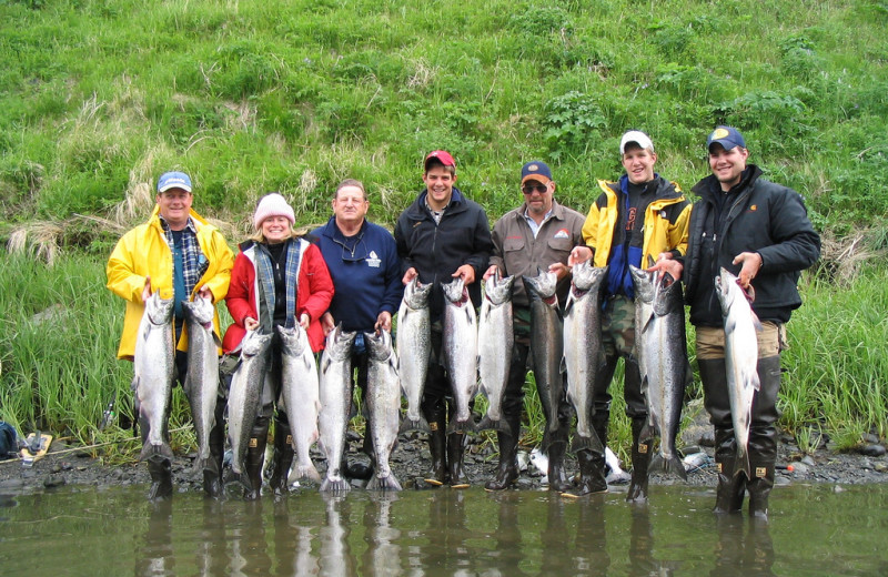 Fishing at Deep Creek Fishing Club.