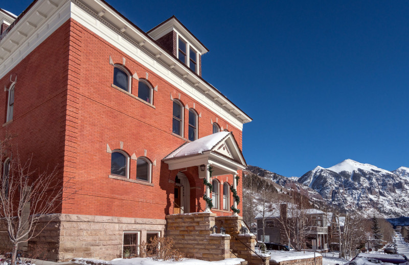 Rental exterior at Accommodations in Telluride.