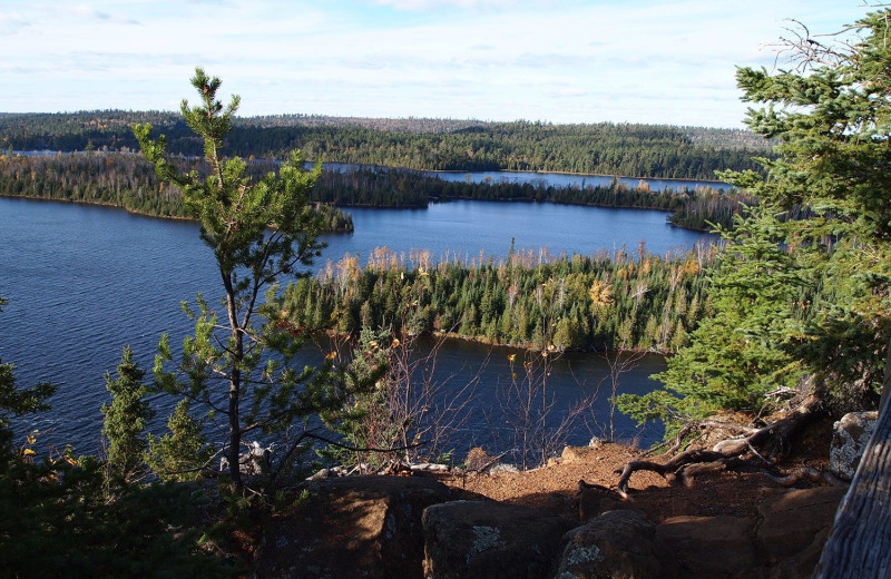 The lake at Heston's Lodge.