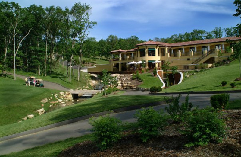 Golf course at The Lodge of Four Seasons.
