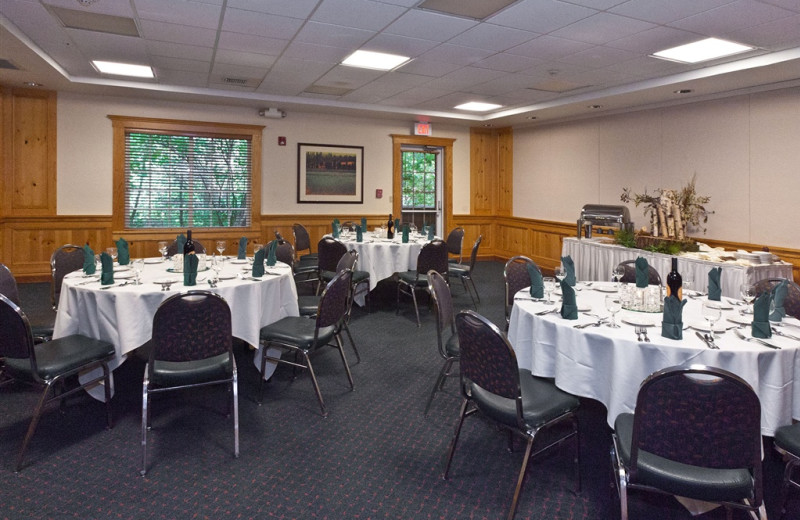 Conference room at The Heathman Lodge.