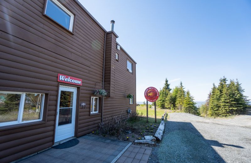 Lodge exterior at Jimmie Jack's Alaska Fishing Lodges.